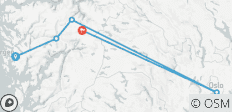  Mit Schiff und Bahn von Bergen nach Oslo - 5 Destinationen 