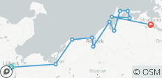  Ruta ciclista del Mar Báltico Lubeck-Stralsund - 12 destinos 