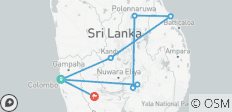  Sri Lanka Allround (Gruppenreise) - 8 Destinationen 