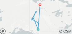  Arctic Ocean, Tundra &amp; Dempster Highway (from Whitehorse to Inuvik) - 7 destinations 