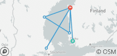  Suède step by step - Deux pays, une mer - 7 destinations 