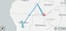  ADAC Special: Namibia, Botswana, Simbabwe - Auf den Spuren von David Livingstone - 9 Destinationen 