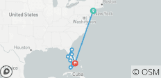  Manhattan Express &amp; Florida Sunshine State incl. beach extension (Superior) - 9 destinations 