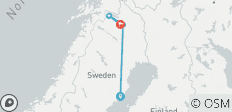  Up to the highest mountain in Sweden - 4 destinations 