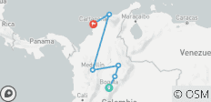  Colombia - de bijzondere ervaring - 6 bestemmingen 