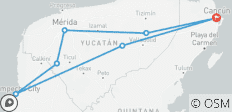  Hacienda Self Drive Yucatan - 7 destinations 