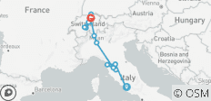  13 Day Highlights of Italy and Switzerland Tour Package - 14 destinations 