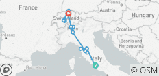  13 Tage Highlights von Italien und der Schweiz Tour Paket - 17 destinations 