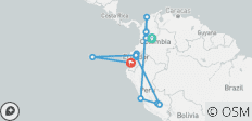  Entdeckerreise Kolumbien, Peru, Ecuador und Galapagos Inseln - 14 destinations 