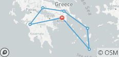  ATLAS | Athens, Olympia, Delphi, Meteora, Mykonos and Santorini. - 7 destinations 