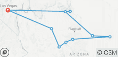  Las Vegas, Grand Canyon &amp; Arizona 8 Tage - 10 Destinationen 