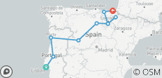  Flavors of Portugal &amp; Spain featuring the Douro and Rioja Wine Regions (Lisbon to San Sebastian) (2025) - 10 destinations 