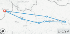  Donau Kurz-Kreuzfahrt 2026 (21 Destinationen) - 7 Destinationen 