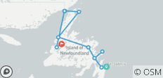  Landschappelijke wonderen van Newfoundland en Labrador - 13 bestemmingen 