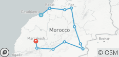  Ultimate Luxury Morocco Tour - 11 destinations 