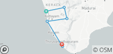  7-Days Private Kerala Tour with Sightseeing!! - 6 destinations 