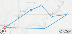  Circuit de 3 jours dans les parcs nationaux en petit groupe au départ de Las Vegas - 7 destinations 