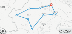  Les trésors du Rajasthan : Un circuit de luxe - 14 destinations 