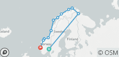  Express côtier norvégien Oslo - Bergen (2025) - 12 destinations 