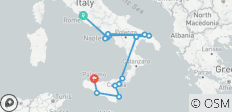  Country Roads of Southern Italy and Sicily (Classic) - 14 destinations 