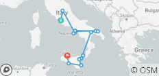  Country Roads of Southern Italy and Sicily (Small Groups) - 15 destinations 