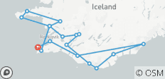 7 Days Self-drive | Golden Circle, South Coast, Snæfellsnes and Reykjavik (Summer) - 18 destinations 