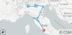  13 Day Highlights of Italy Tour Package - Milan, Venice, Florence &amp; Rome - 12 destinations 