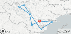  Bezauberndes Vietnam Abenteuer 13 Tage - 8 Destinationen 