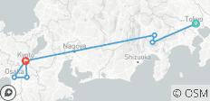  8 jours - Circuit en petit groupe des hauts lieux du Japon - 7 destinations 
