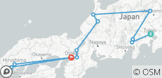  Le meilleur du Japon - 14 jours - Circuit de la Route d\'Or - 12 destinations 