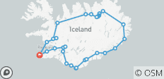  Iceland Express Circle - 6-Day Self-Drive - 31 destinations 