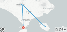  3 jours à Bali, y compris l\'excursion de plongée en apnée à l\'ouest de Nusa Penida. - 5 destinations 