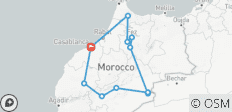  Circuit de 12 jours au Maroc au départ de Casablanca - 13 destinations 