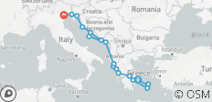  Griechenland, der Kanal von Korinth und die Adria Entdeckungsreise - 19 Destinationen 