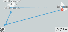  Grenadinen &amp; Windwards Segeln - 7 Destinationen 
