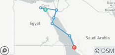  De Egipto a Arabia Saudí - 8 destinos 