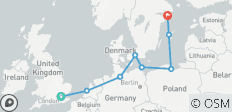  London to Stockholm: A journey through the Baltic - 8 destinations 