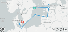  Baltic Splendor: Stockholm to Copenhagen 2026 - 8 destinations 