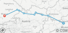  Les joyaux du Danube 2025 - 8 jours (from Budapest to Munich) - 9 destinations 