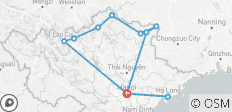  Self Driving in Northern Vietnam 12 Days - 11 destinations 