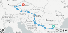  Portraits of Eastern Europe (2025) (Bucharest to Prague, 2025) - 18 destinations 