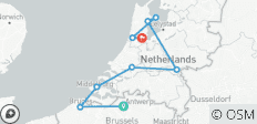  Tulipes et moulins à vent (2025) (d\'Anvers à Amsterdam, 2025) - 9 destinations 