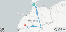  12-Day From Tangier to Marrakech via the Desert - 7 destinations 