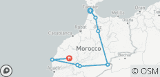  10-Day Journey from Tangier to Marrakech - 8 destinations 