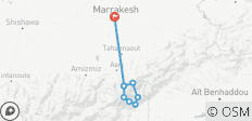  7-Day Circular Trek Imlil to Toubkal Base Camp - 9 destinations 