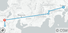  Circuit en petit groupe de 8 jours au Japon dans le cadre d\'un budget limité - 6 destinations 