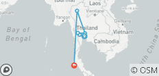  Das Beste von Thailand Privatreise 12 Tage - 6 Destinationen 