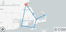  Boston, Cape Cod y las Islas, Sólo para mujeres (Grupo pequeño, 8 días, traslado al aeropuerto de Boston y al hotel después del viaje) - 8 destinos 