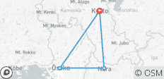  5-tägiges Kulturabenteuer in Kyoto, Osaka und Nara - 4 Destinationen 