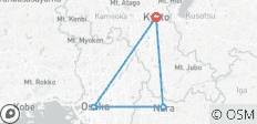  5 Day Cultural Adventure of Kyoto, Nara &amp; Osaka - 4 destinations 